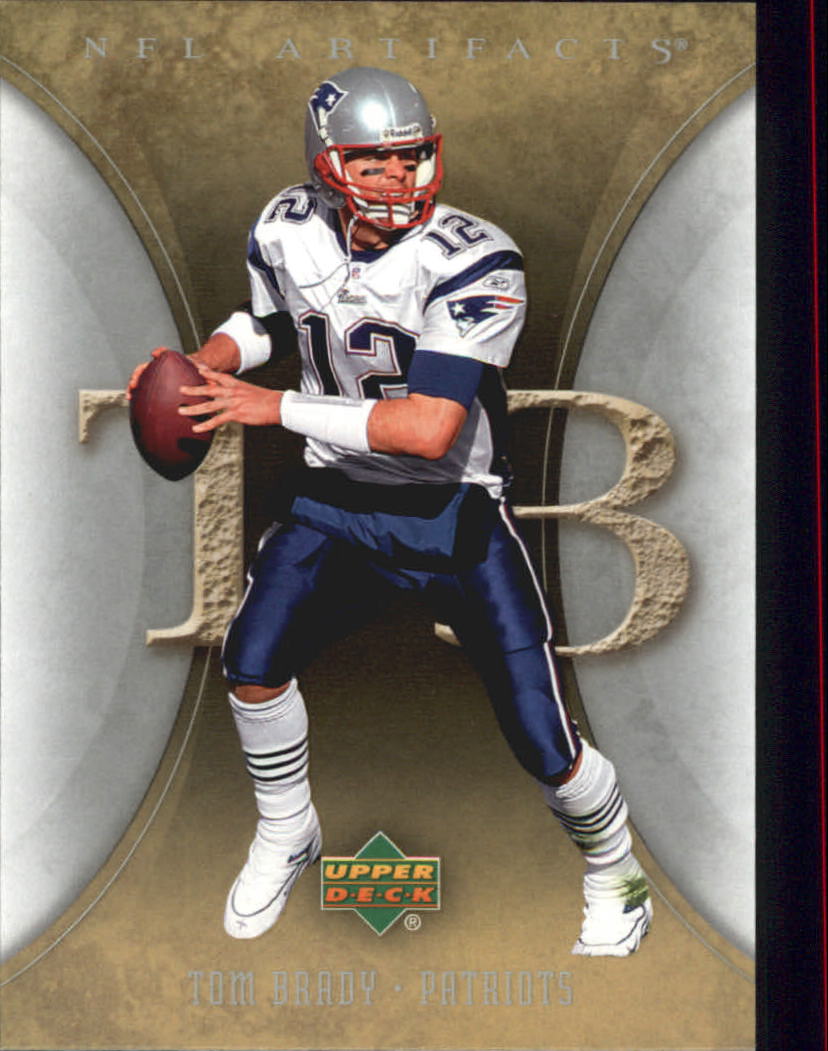 : Football NFL 2008 SP Authentic #7 Tom Brady NM Near