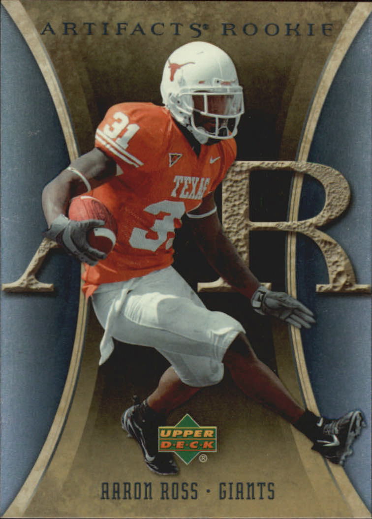 2007 Artifacts (Upper Deck) Football "Main Set" Cards #1 to #200 - Bild 202 von 319