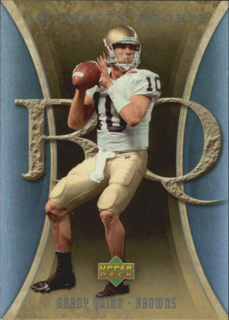2007 Artifacts (Upper Deck) Football "Main Set" Cards #1 to #200 - Bild 264 von 319