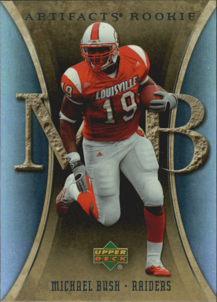 2007 Artifacts (Upper Deck) Football "Main Set" Cards #1 to #200 - Bild 304 von 319