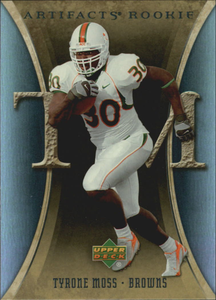 2007 Artifacts (Upper Deck) Football "Main Set" Cards #1 to #200 - Bild 318 von 319