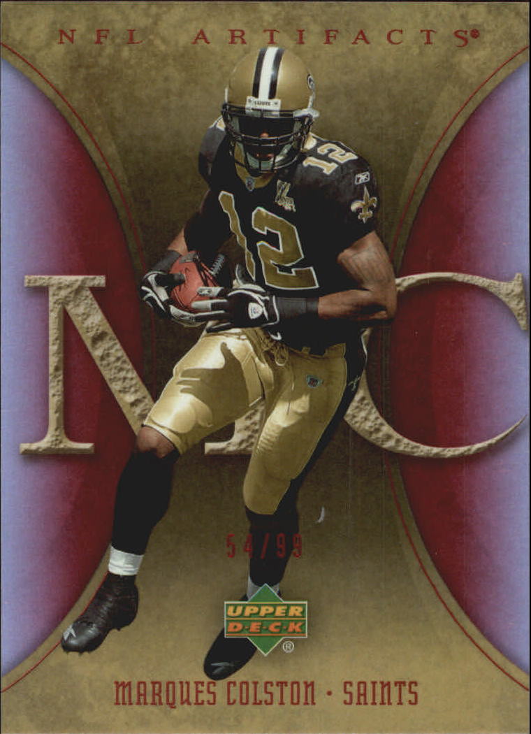 2007 Artifacts Red #66 Marques Colston