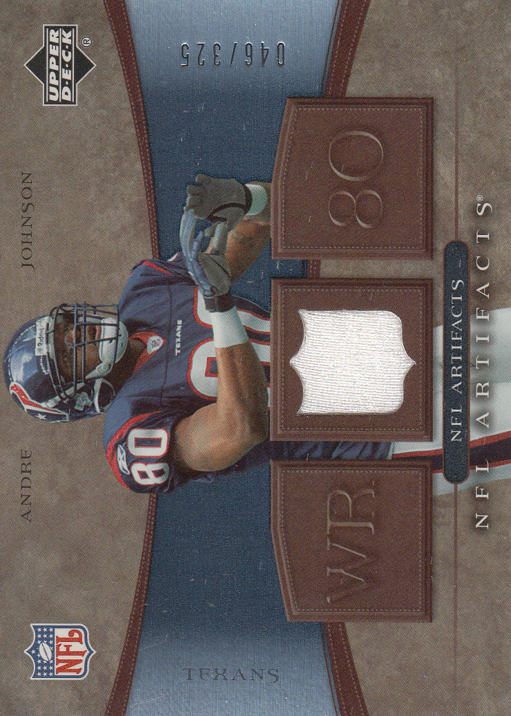 2007 Artifacts NFL Artifacts #NFLAJ Andre Johnson