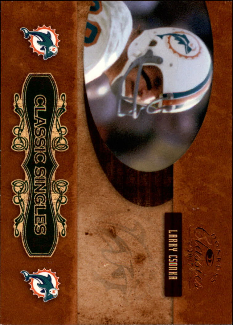 B3827- 2007 Donruss Classics FB #s 1-100 +Inserts -You Pick- 15+ FREE US SHIP - Picture 241 of 279