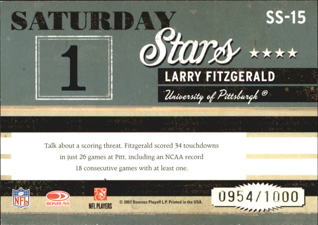 B3827- 2007 Donruss Classics FB #s 1-100 +Inserts -You Pick- 15+ FREE US SHIP - Picture 259 of 279