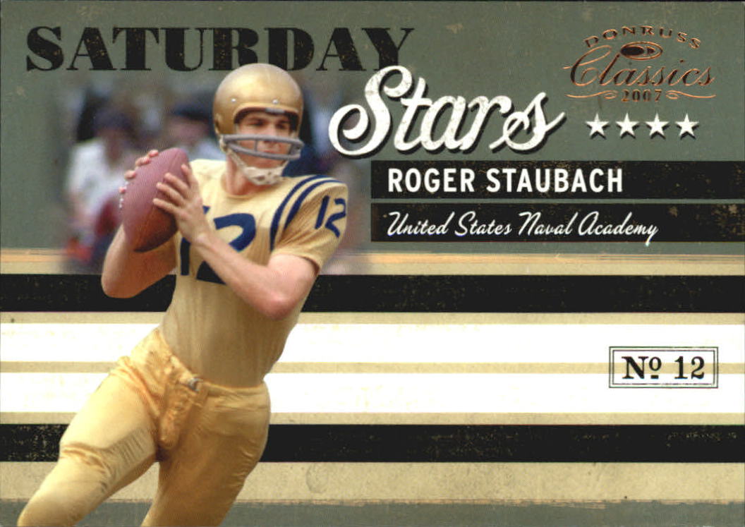 2007 Donruss Classics Saturday Stars Bronze #19 Roger Staubach
