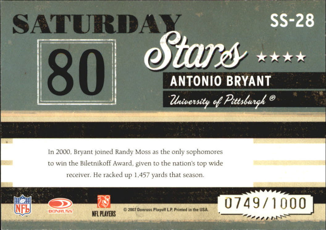 B3827- 2007 Donruss Classics FB #s 1-100 +Inserts -You Pick- 15+ FREE US SHIP - Picture 263 of 279
