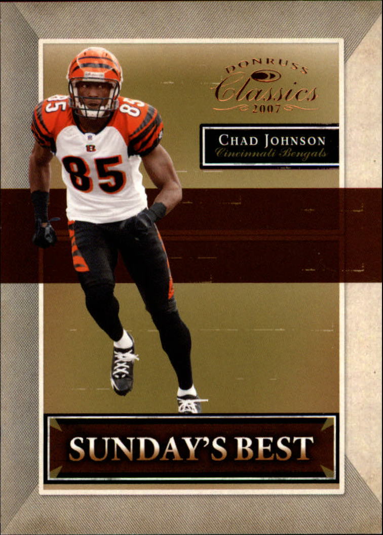 2007 Donruss Classics Sunday's Best Bronze #38 Chad Johnson