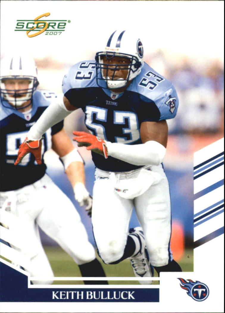 2007 Score Glossy Tennessee Titans Football Card #244 &hellip;