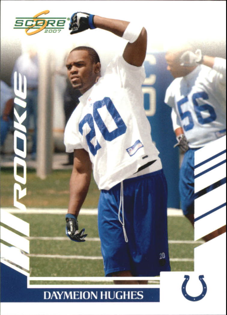 2007 Score Glossy #329 Daymeion Hughes