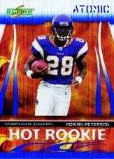 Adrian Peterson offers Atomic Rookie card