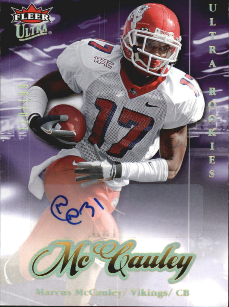 2007 Ultra Rookie Autographs #274 Marcus McCauley
