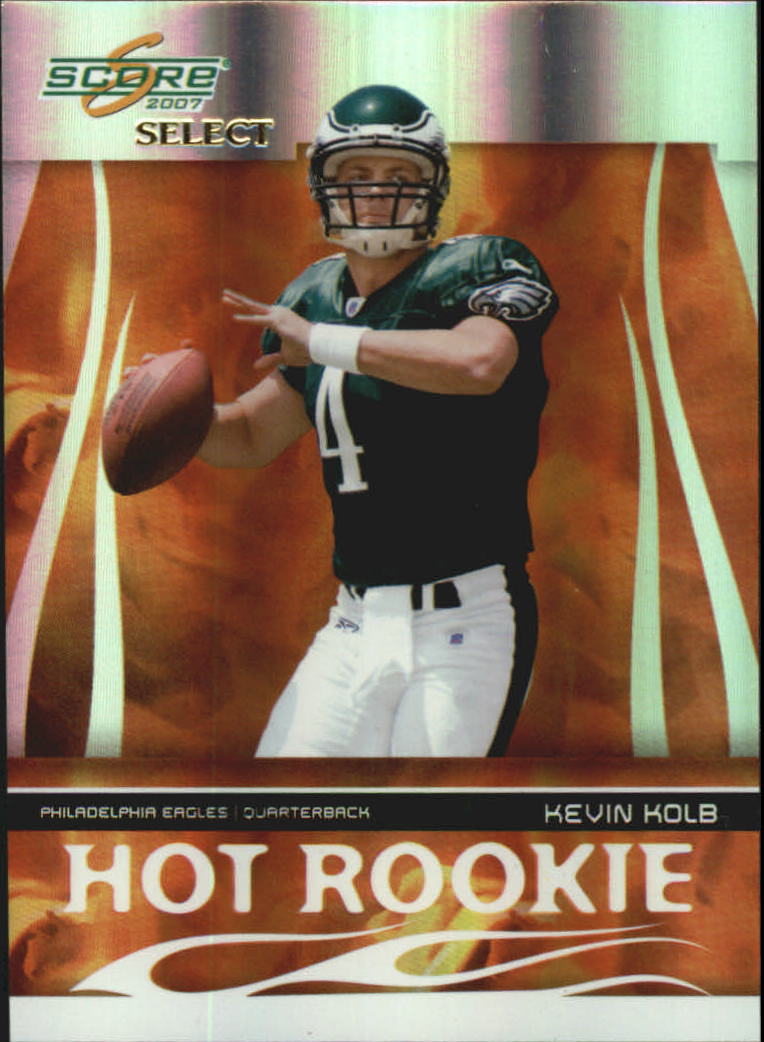 2007 Select Hot Rookies Philadelphia Eagles Football Card #11