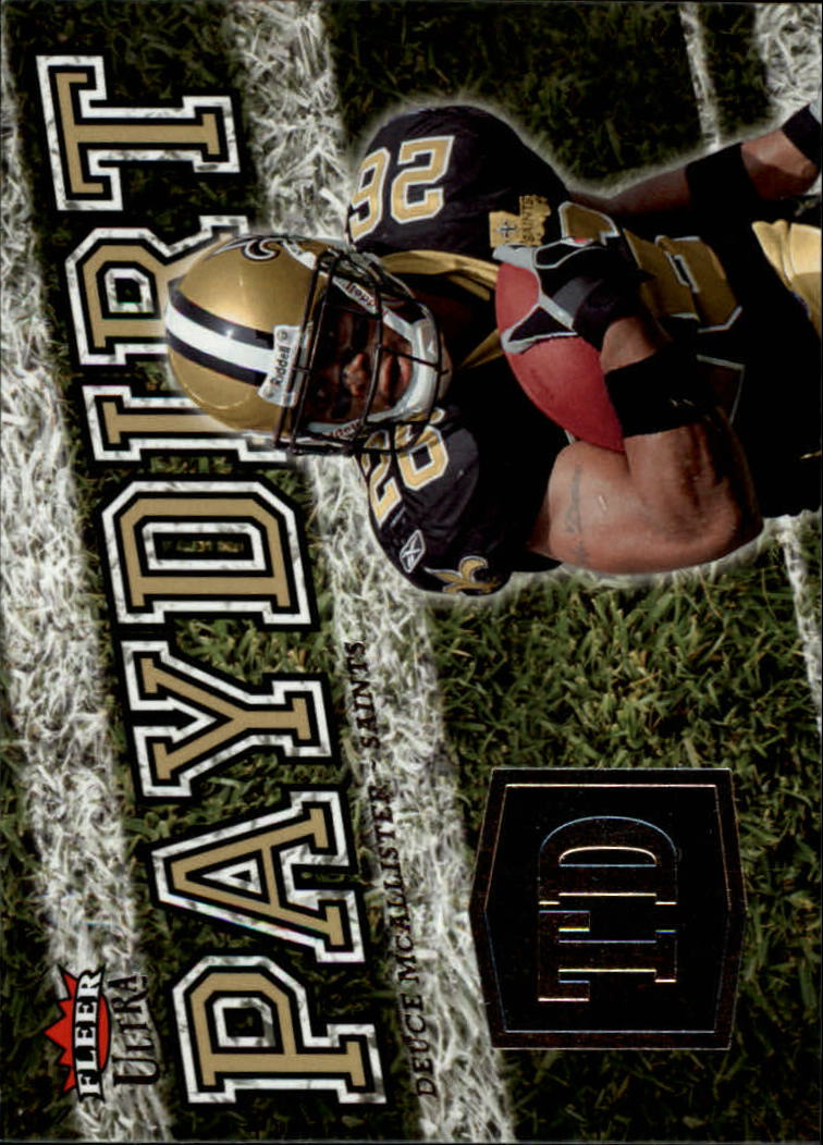 2007 Ultra (Fleer) Football "Insert and Jersey" Cards - Picture 32 of 50