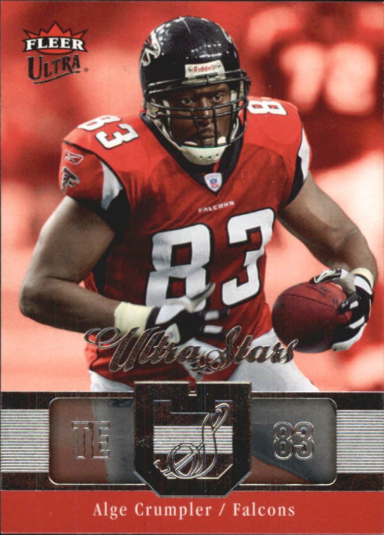 2007 Ultra Stars #AC Alge Crumpler - NM-MT