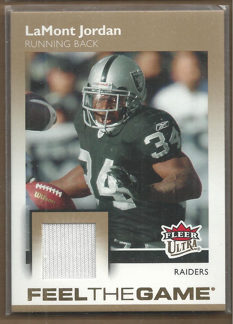 2007 Ultra Feel the Game Jerseys #LJO LaMont Jordan