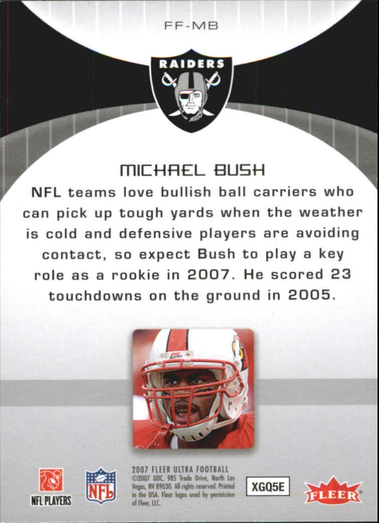 2007 Ultra (Fleer) Football "Insert and Jersey" Cards - Picture 22 of 50