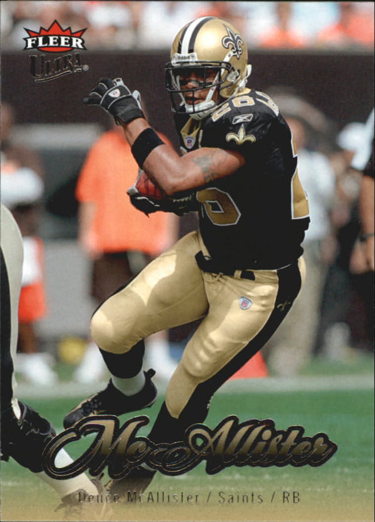 Deuce Mcallister, New Orleans Saints, Signed, Autographed, 8x10