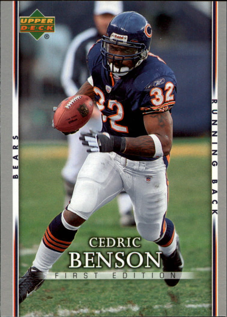 Cedric Benson 2005 Upper Deck Rookie Premiere Rookie #17 - Chicago