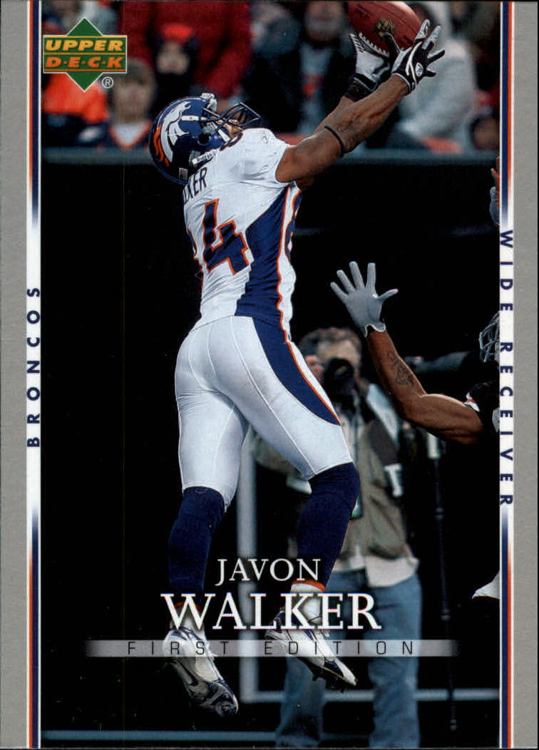 2007 Upper Deck First Edition #29 Javon Walker