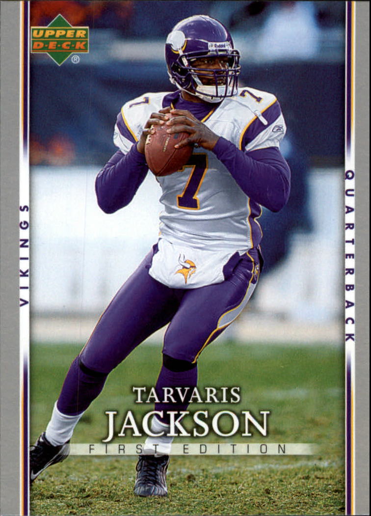 2007 Upper Deck First Edition #54 Tarvaris Jackson
