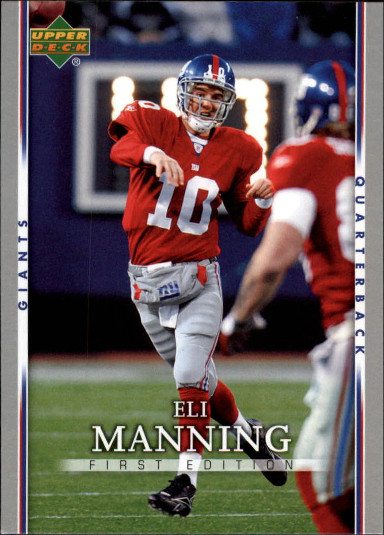 2007 Upper Deck First Edition #63 Eli Manning