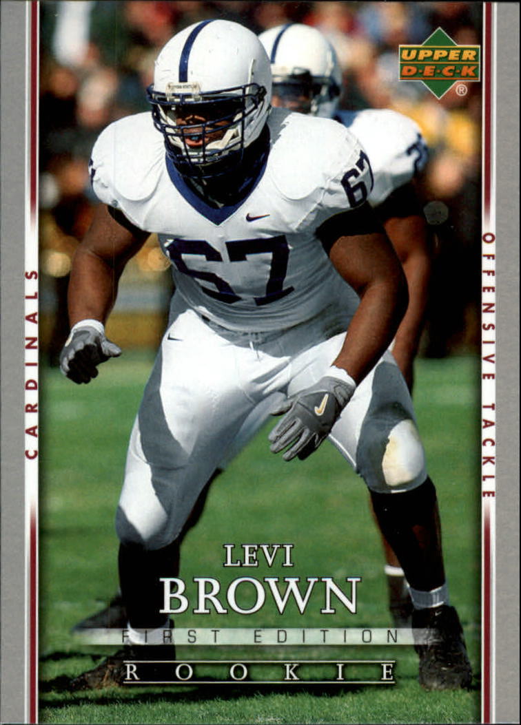 2007 Upper Deck First Edition #106 Levi Brown RC - NM-MT 