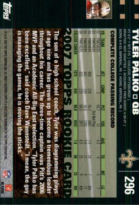 2007 Topps Football (Pick Card From List 288-439) C20 11-24 - Picture 19 of 291