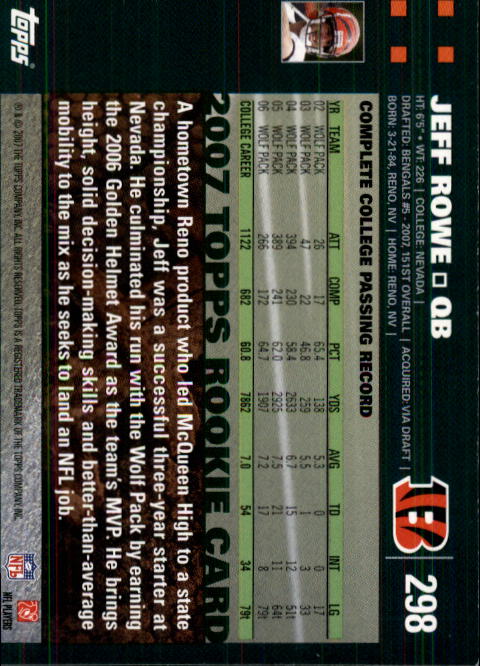 2007 Topps Football (Pick Card From List 288-439) C20 11-24 - Picture 23 of 291