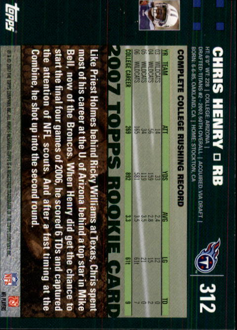 2007 Topps Football (Pick Card From List 288-439) C20 11-24 - Picture 47 of 291