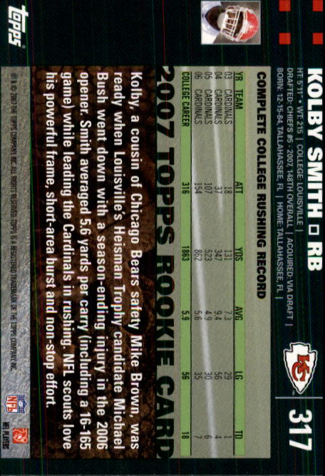 2007 Topps Football (Pick Card From List 288-439) C20 11-24 - Picture 57 of 291
