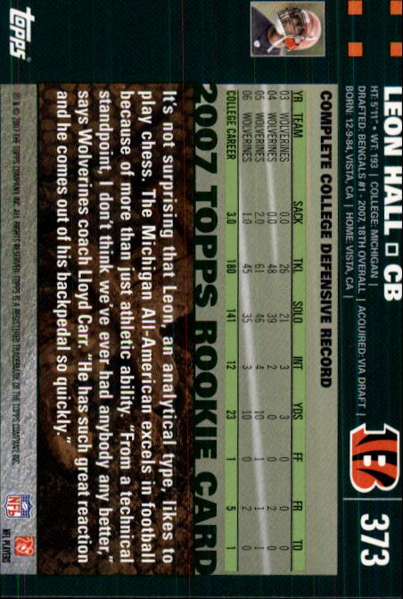2007 Topps Football (Pick Card From List 288-439) C20 11-24 - Picture 165 of 291