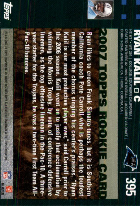 2007 Topps Football (Pick Card From List 288-439) C20 11-24 - Picture 205 of 291