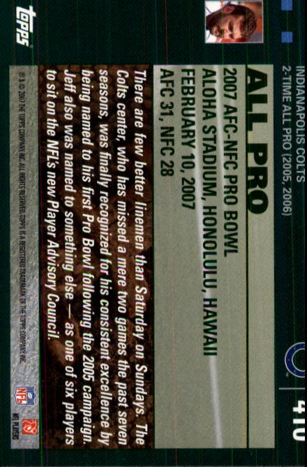 2007 Topps Football (Pick Card From List 288-439) C20 11-24 - Picture 235 of 291