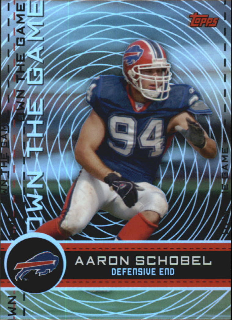 2007 Topps Own The Game #OTGAS Aaron Schobel - NM-MT