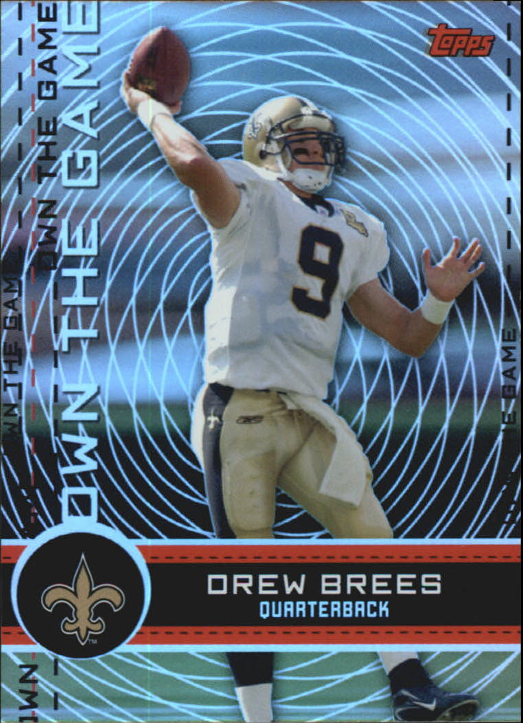 2007 Topps Own The Game #OTGDB2 Drew Brees