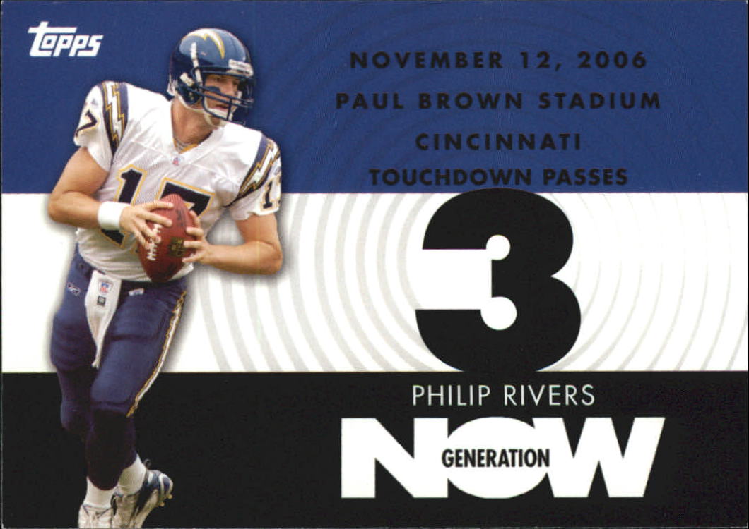 2007 Topps Generation Now #PR3 Philip Rivers