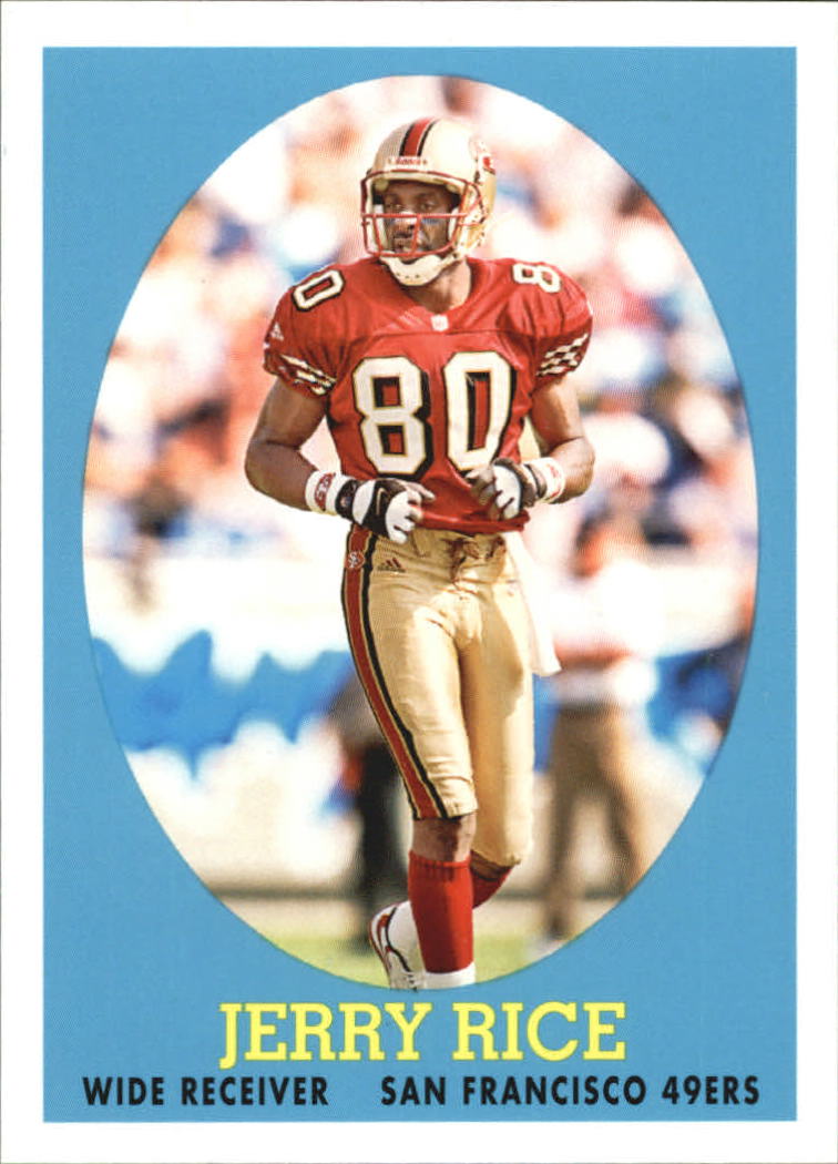 2007 Topps Turn Back The Clock #19 Jerry Rice