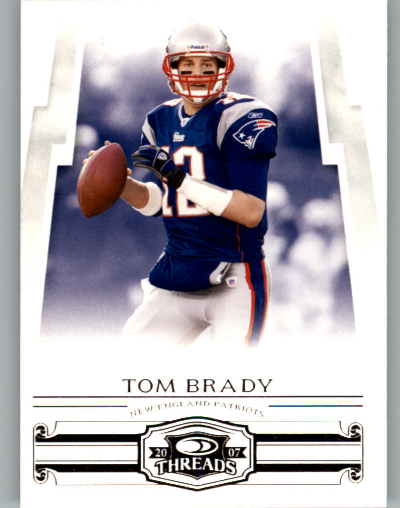 2007 Donruss Threads #26 Tom Brady