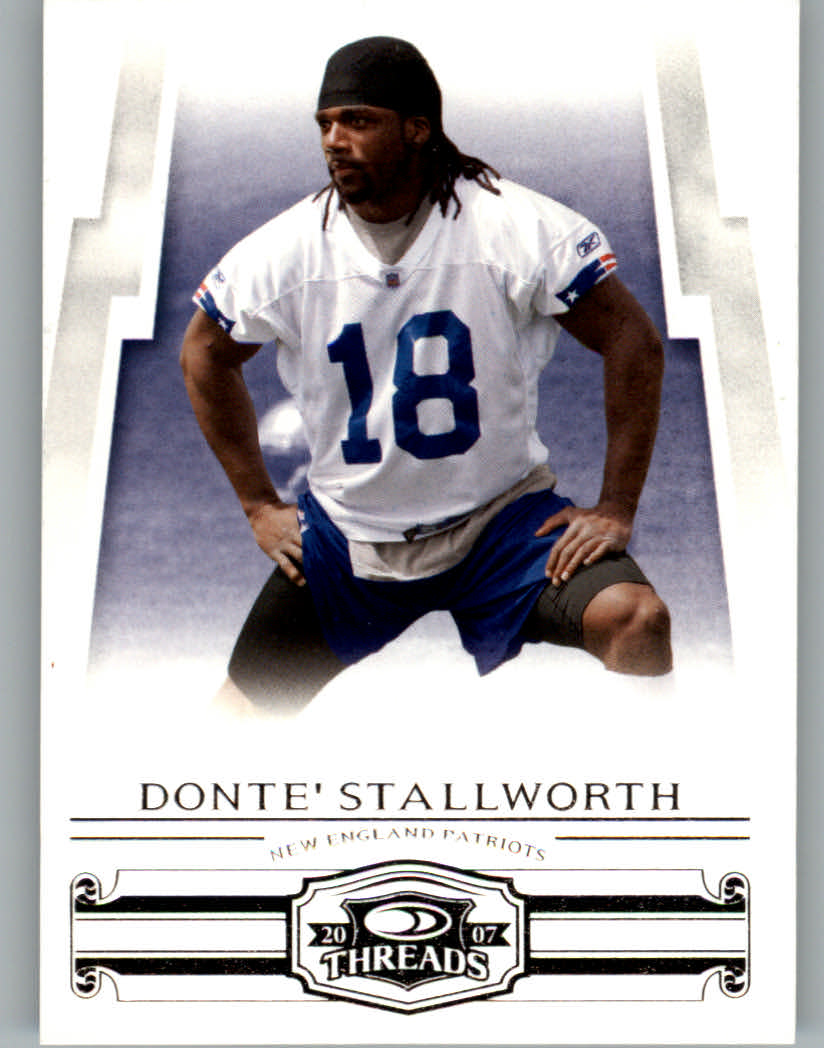 A0654- 2007 Donruss Threads FB #s 1-225 +Inserts -You Pick- 15+ FREE US SHIP - Picture 32 of 289