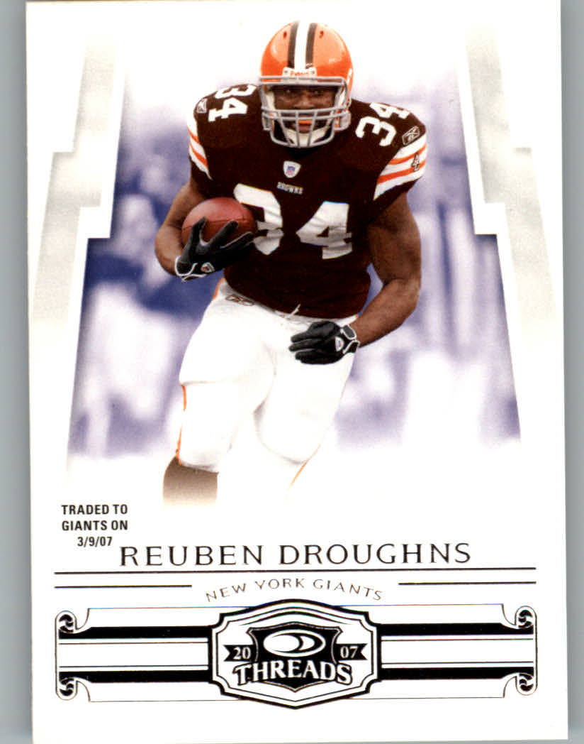A0654- 2007 Donruss Threads FB #s 1-225 +Inserts -You Pick- 15+ FREE US SHIP - Picture 36 of 289