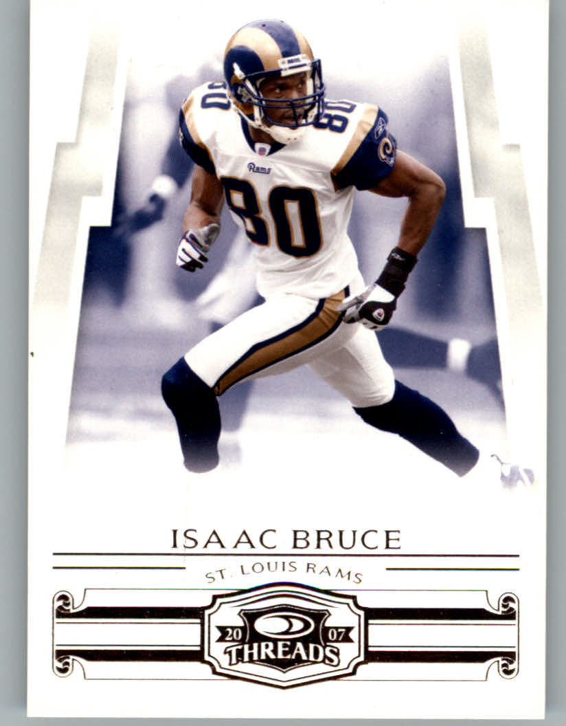 2007 Donruss Threads #48 Isaac Bruce