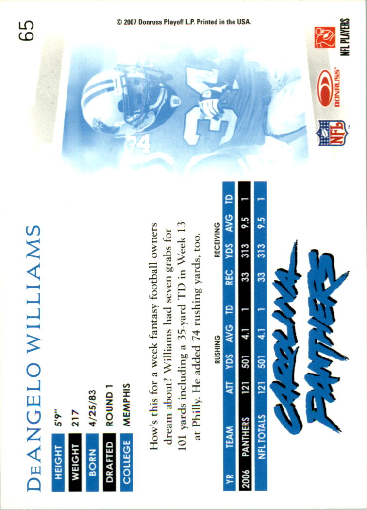 A0654- 2007 Donruss Threads FB #s 1-225 +Inserts -You Pick- 15+ FREE US SHIP - Picture 75 of 289