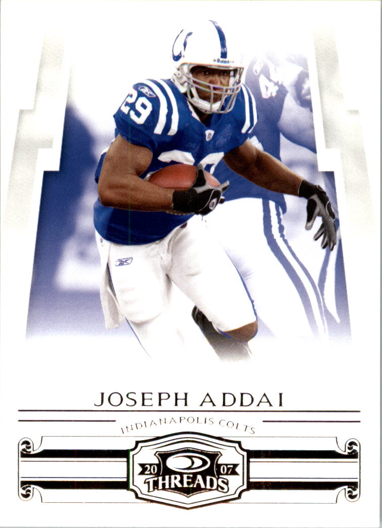 A0654- 2007 Donruss Threads FB #s 1-225 +Inserts -You Pick- 15+ FREE US SHIP - Picture 99 of 289