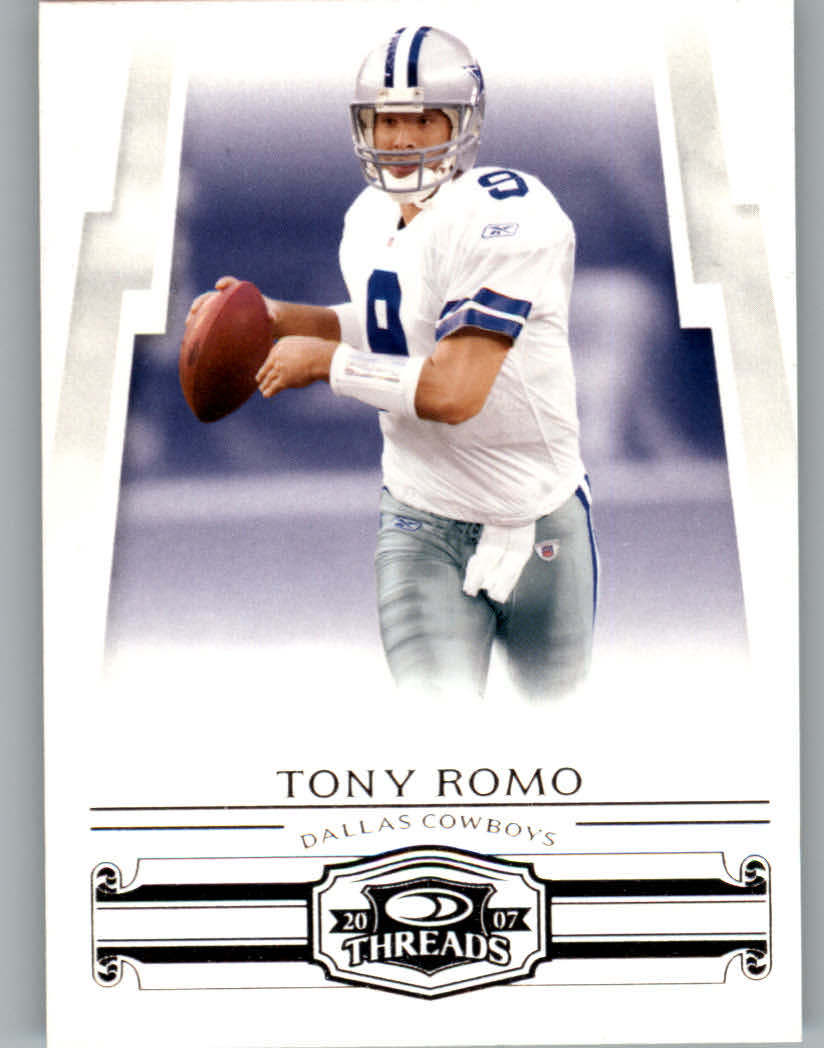 TONY ROMO ROOKIE CARD Dallas Cowboys FOOTBALL RC Playoff Contenders MINT!