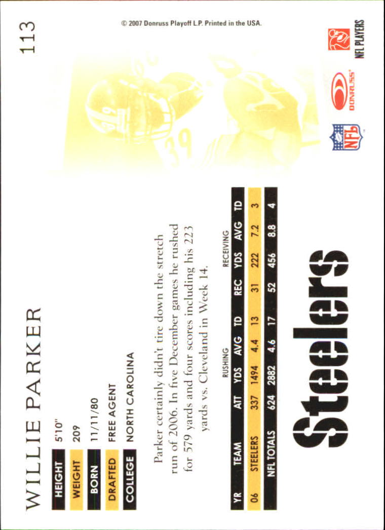 A0654- 2007 Donruss Threads FB #s 1-225 +Inserts -You Pick- 15+ FREE US SHIP - Picture 142 of 289