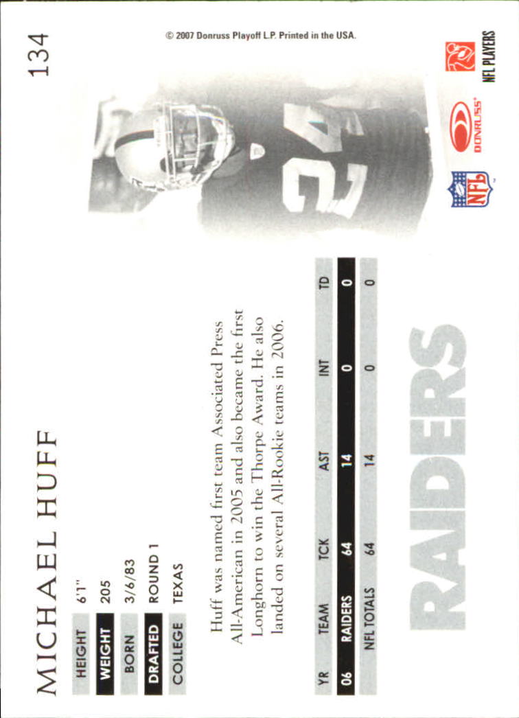 A0654- 2007 Donruss Threads FB #s 1-225 +Inserts -You Pick- 15+ FREE US SHIP - Picture 182 of 289