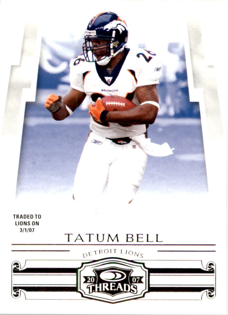 A0654- 2007 Donruss Threads FB #s 1-225 +Inserts -You Pick- 15+ FREE US SHIP - Picture 207 of 289