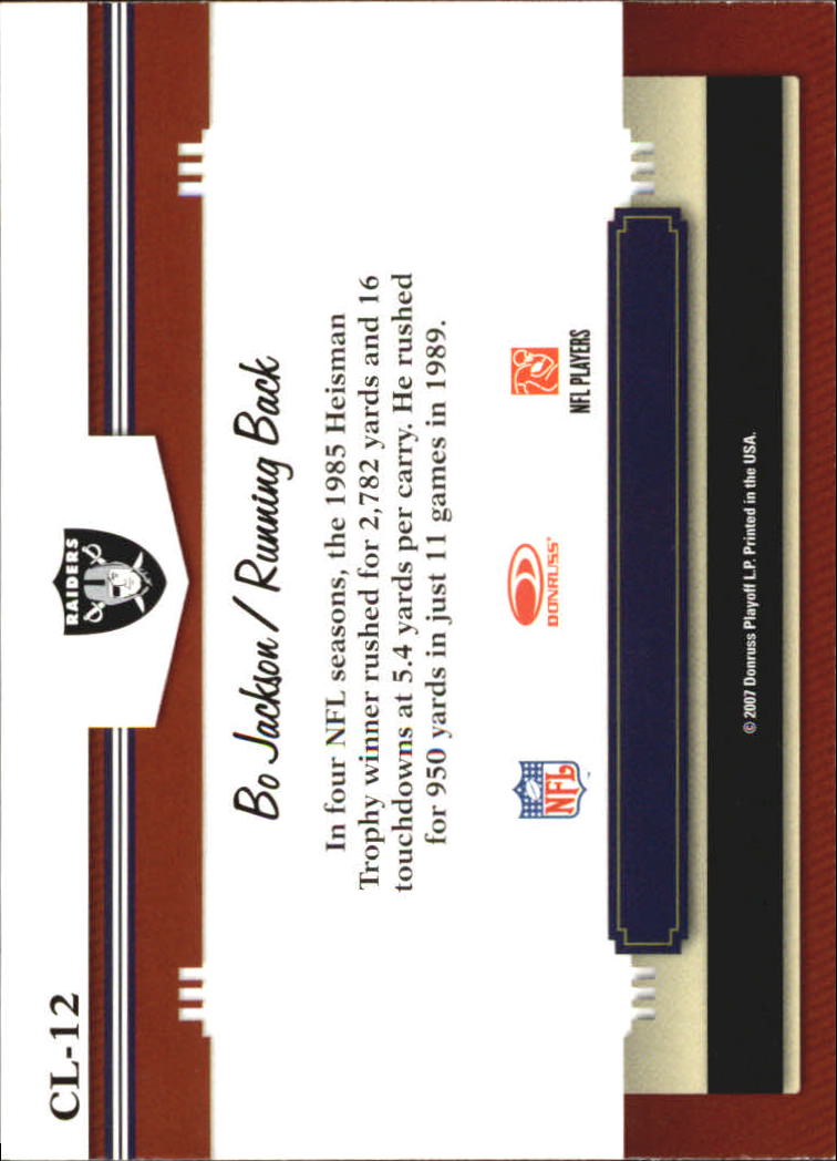 A0654- 2007 Donruss Threads FB #s 1-225 +Inserts -You Pick- 15+ FREE US SHIP - Picture 238 of 289