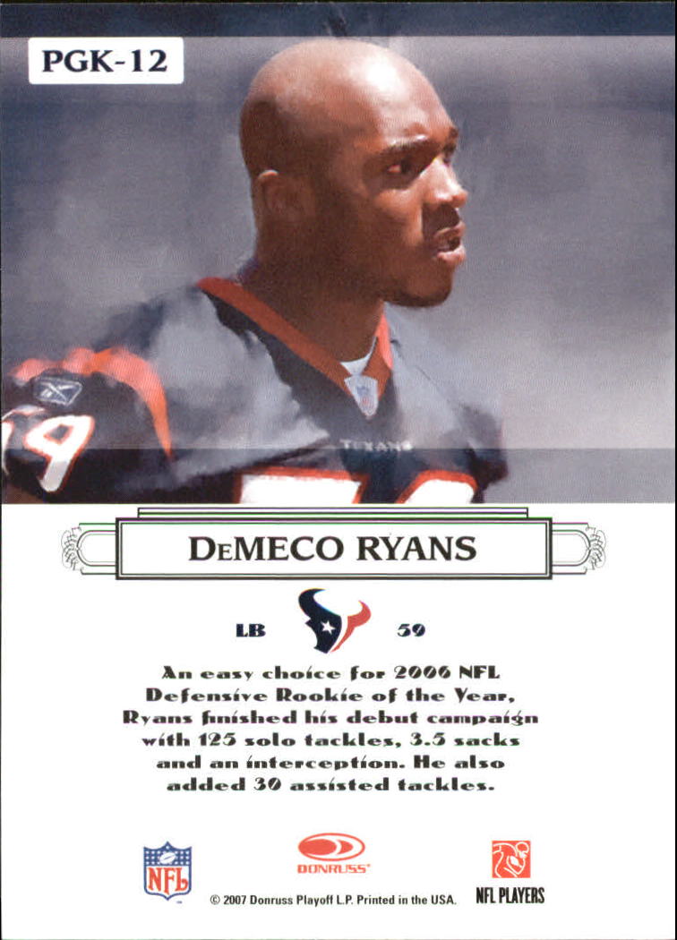 A0654- 2007 Donruss Threads FB #s 1-225 +Inserts -You Pick- 15+ FREE US SHIP - Picture 266 of 289